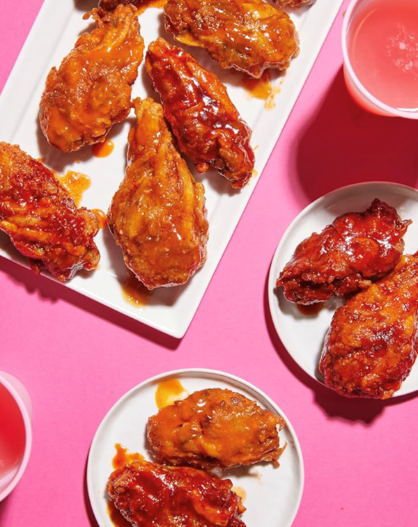 Wing platter