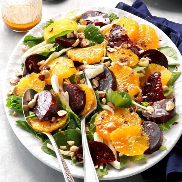 Winter beet salad