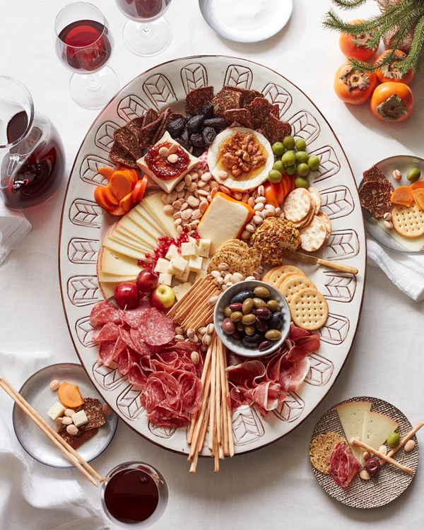 Winter cheese board