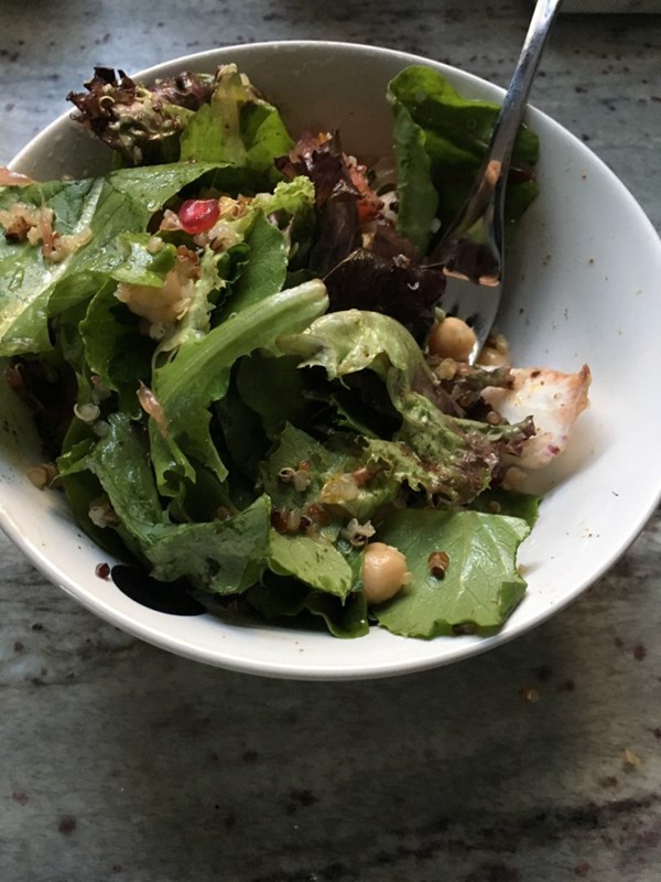Winter citrus-grain salad