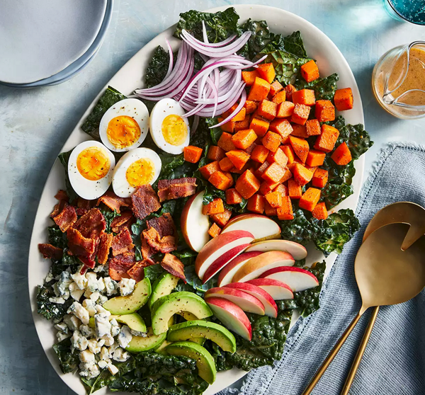 Winter Cobb salad