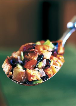 Winter fruit and nut stuffing