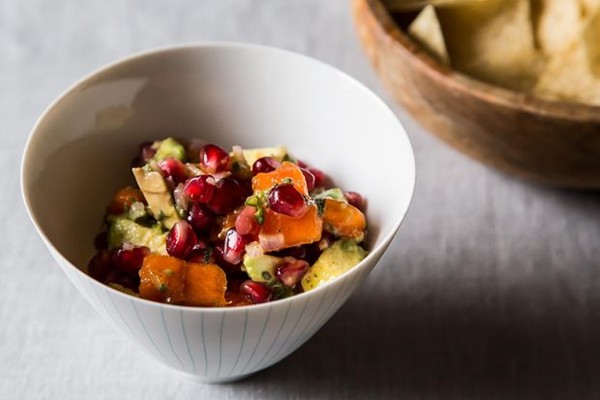 Winter fruit salsa