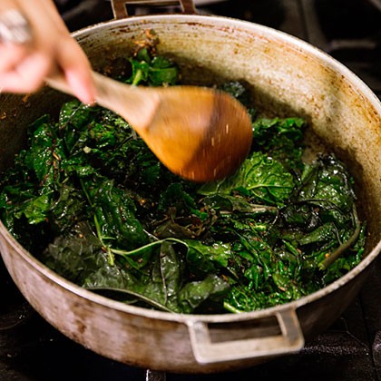 Winter greens curry