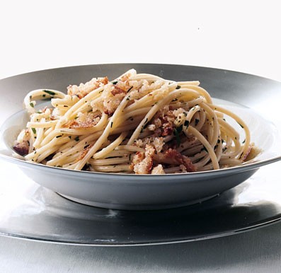 Winter herb pasta