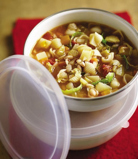 Winter minestrone soup