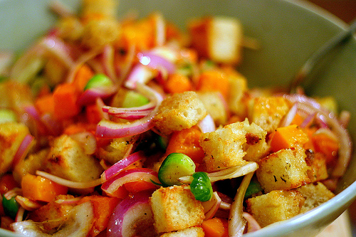 Winter panzanella