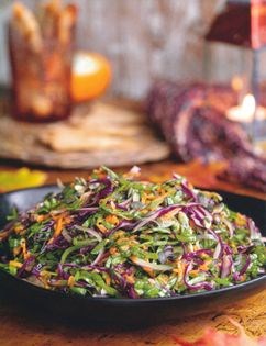 Winter salad bowl