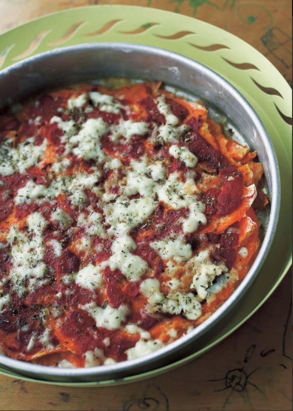 Winter squash / pumpkin pizza