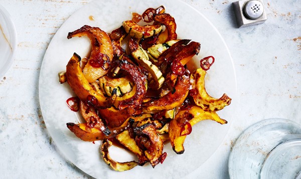 Winter squash agrodolce