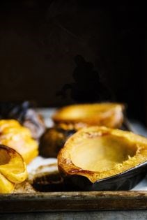 Winter squash and brown butter purée