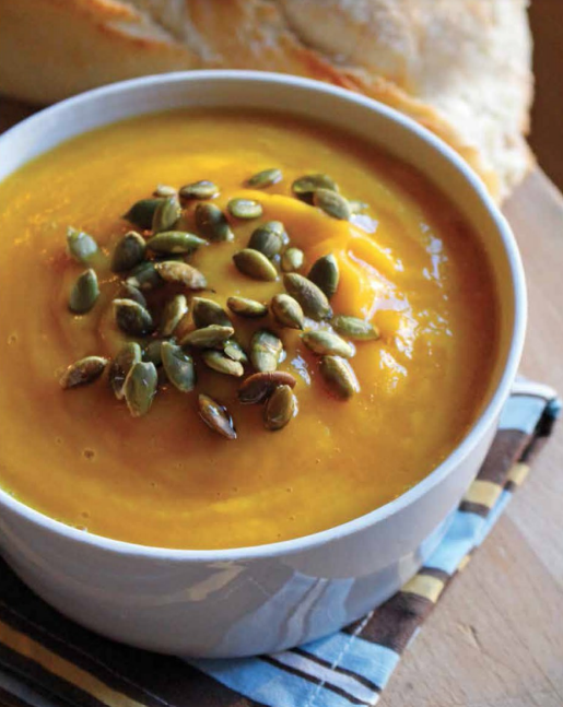 Winter squash soup [Susur Lee]