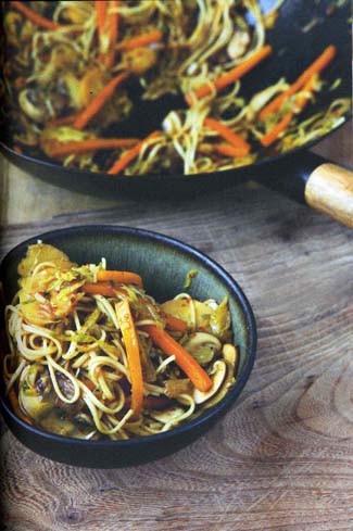 Winter stir-fry with Chinese five-spice