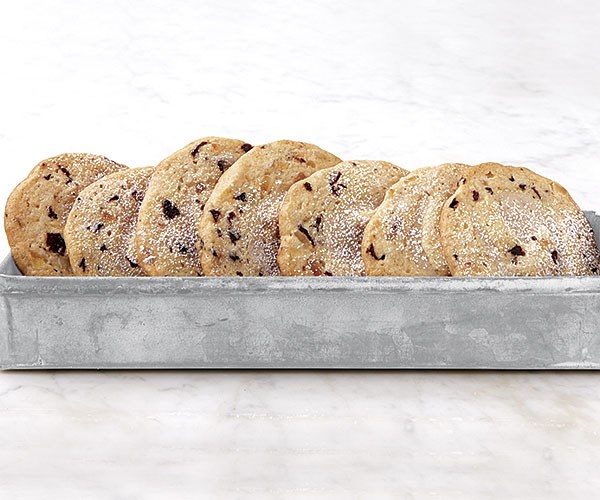 Winter stollen cookies