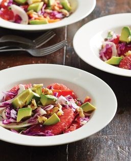 Winter sunshine salad