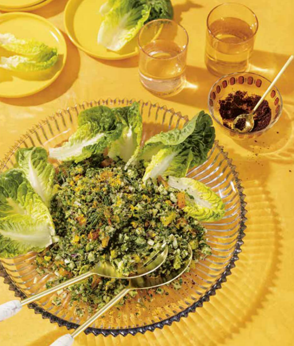 Winter tabbouli with orange and fennel (Tabboulet shitta)