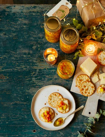 Winter veg piccalilli