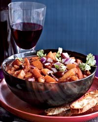 Winter vegetable chili