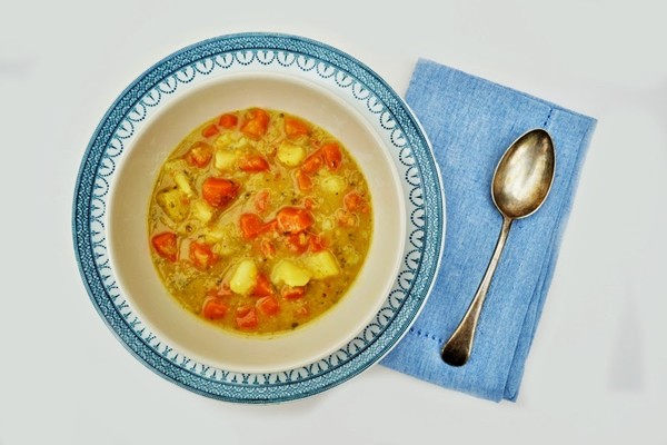 Winter vegetable soup