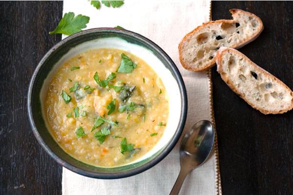 Winter vegetable soup