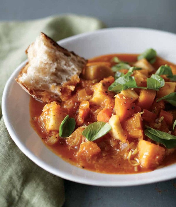 Winter vegetable stew