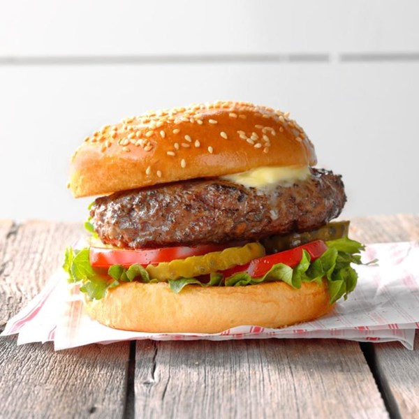 Wisconsin butter-basted burgers