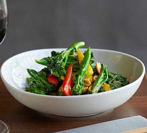Wok-fried tenderstem broccoli