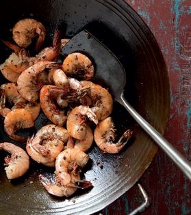 Wok-seared salt & pepper shrimp