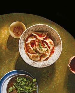 XFF spicy and sour dumplings in soup 