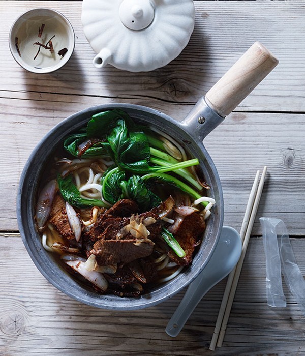 Xinjiang-style noodle soup