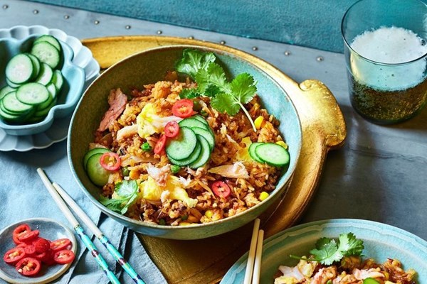 XO crab fried rice