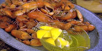 Yabbies au naturel