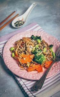 Yaki soba stir-fry