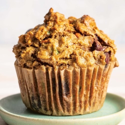 Yam spice superhero muffins