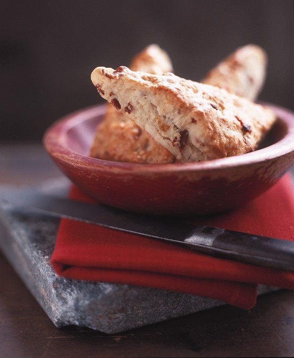 Yankee bacon and onion scones