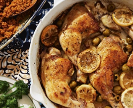 Yassa roasted chicken