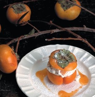 Yazdi persimmon & feta cheese