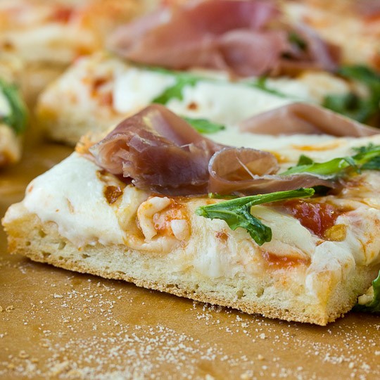 Yeast-free pizza dough