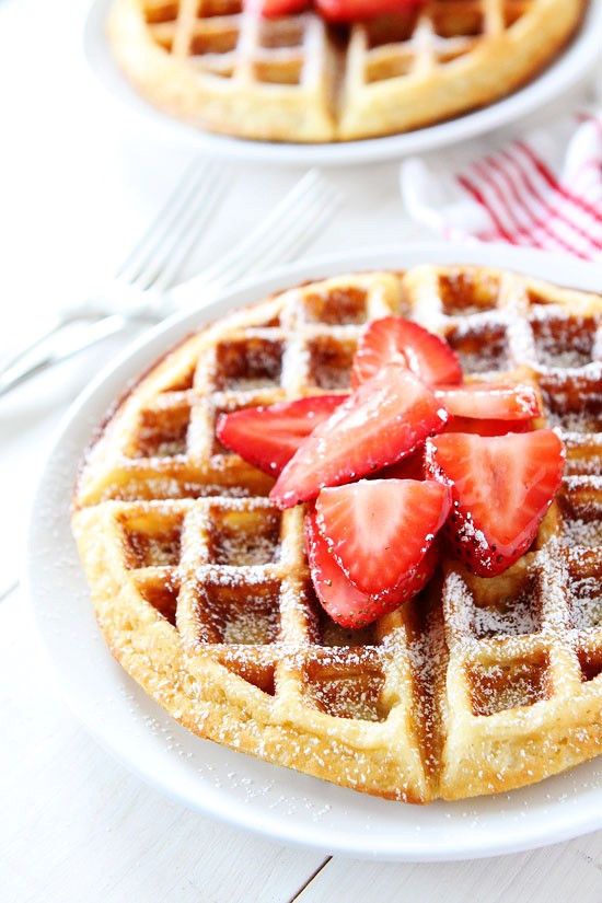 Yeasted Belgian waffles