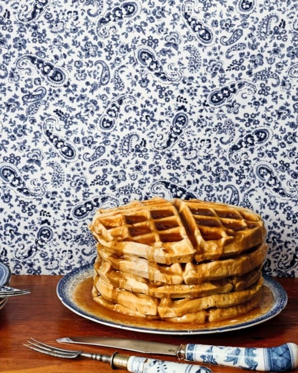 Yeasted Belgian waffles