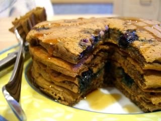 Yeasted buckwheat pancakes