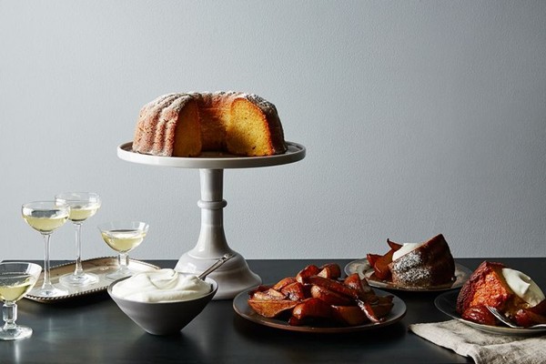 Yeasted pound cake