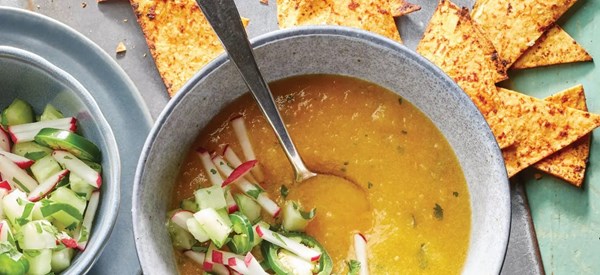 Yellow gazpacho