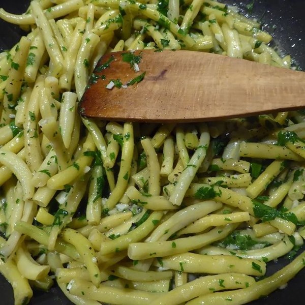 Yellow haricot beans (Les haricots beurre)