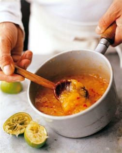Yellow plum sauce