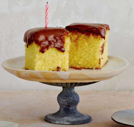 Yellow sheet cake