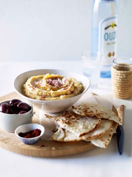 Yellow split pea dip