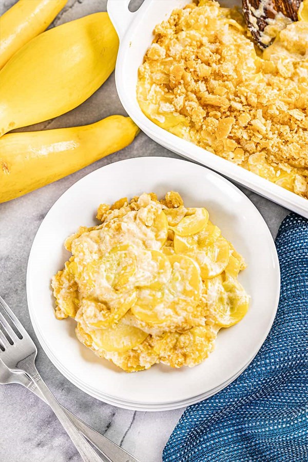 Yellow squash casserole