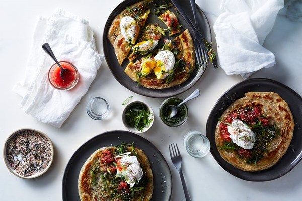 Yemenite Jewish pancakes (Malawach)