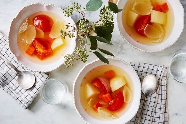 Yi Jun Loh’s one-pot coconut water ABC soup
